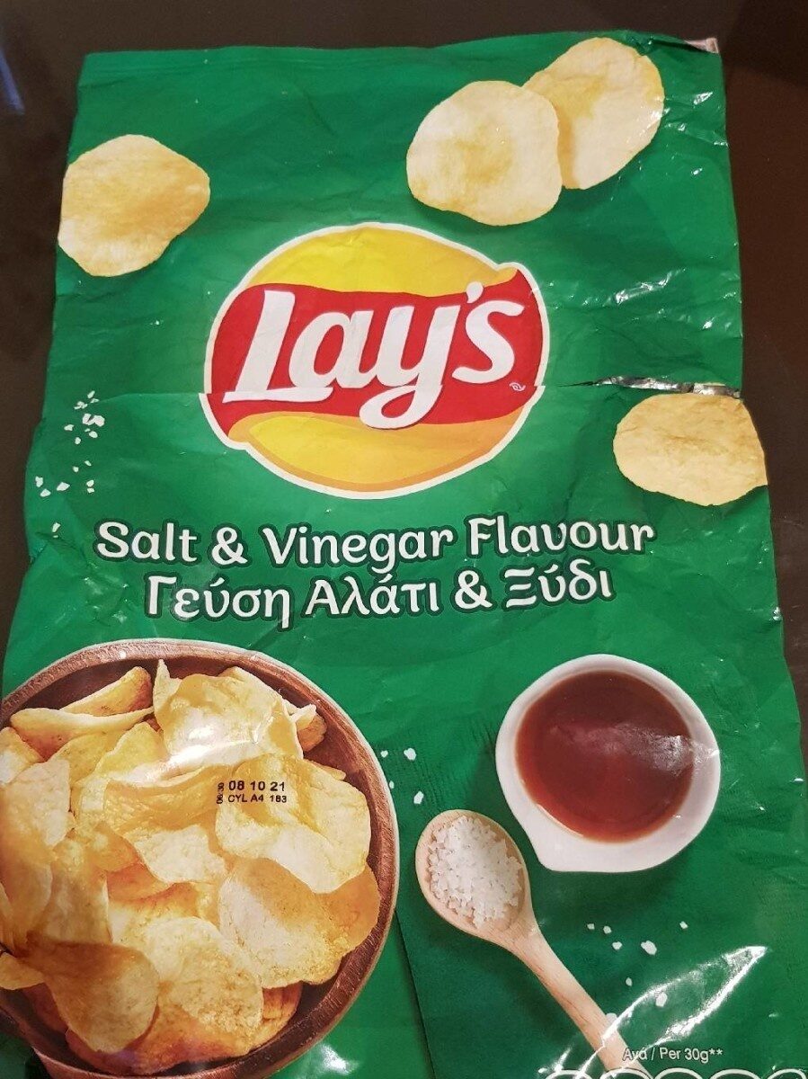 Lay's Chips au vinaigre et sel - Προϊόν - fr