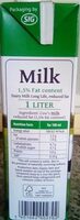 Milk 1,5% Fat content - Διατροφικά στοιχεία - en